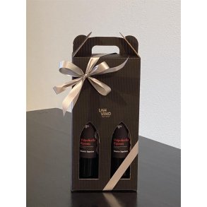 Gaveske med 2 fl.Valpolicella Cl. Sup. DOC Ripasso